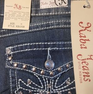 New Kaba Jeans Bermuda Shorts Size 11